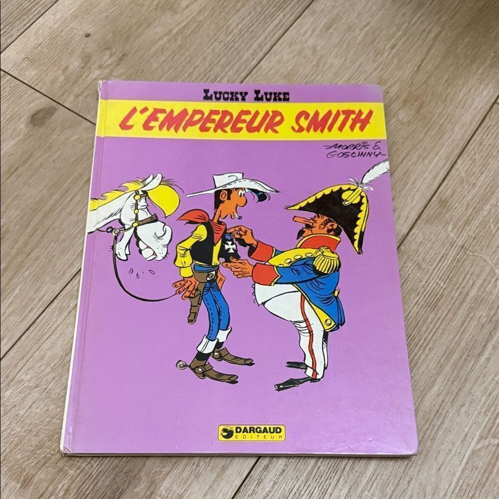 Lucky Luke L'Empereur Smith Comic Book